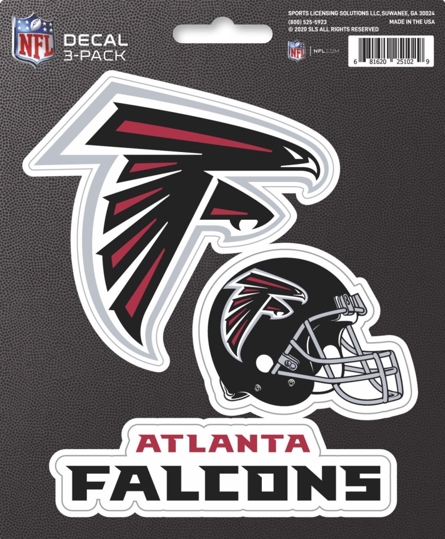 NFL Official Team Sticker Mats - Set of 3 Stickers
