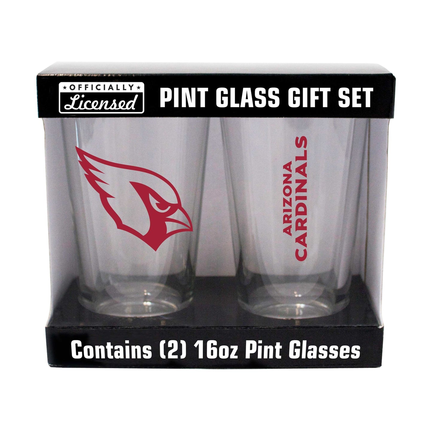 NFL 16oz Gameday Pint Glass 2 Pack