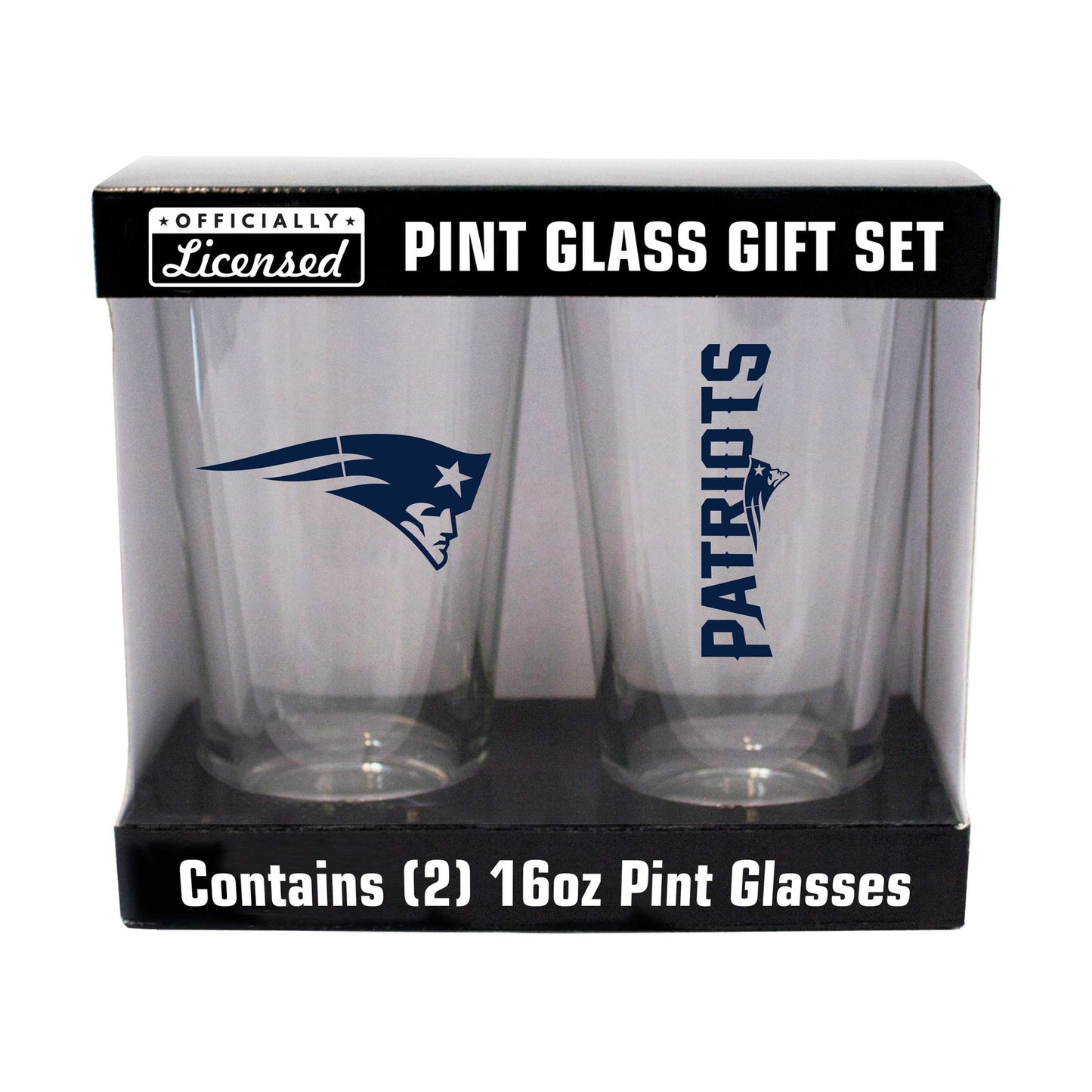 NFL 16oz Gameday Pint Glass 2 Pack