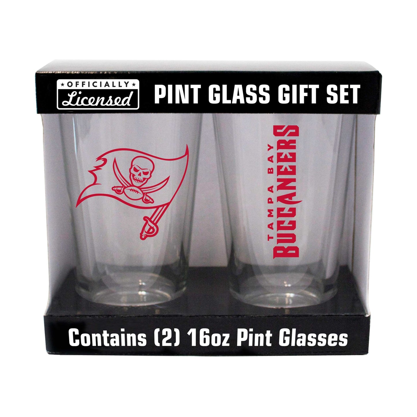 NFL 16oz Gameday Pint Glass 2 Pack