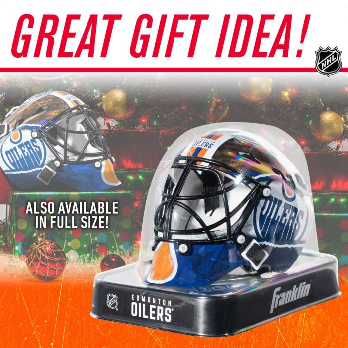 Edmonton Oilers - Franklin Mini Goalie Helmet