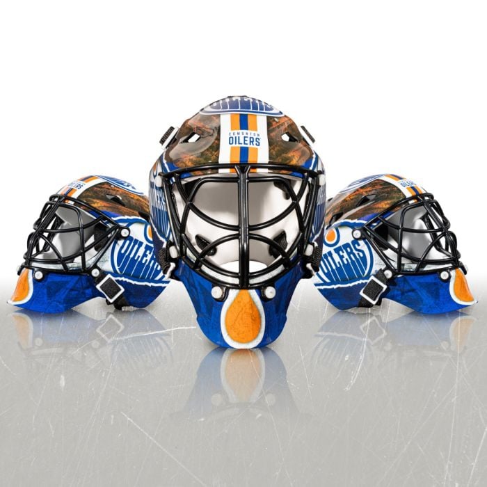 Edmonton Oilers - Franklin Mini Goalie Helmet