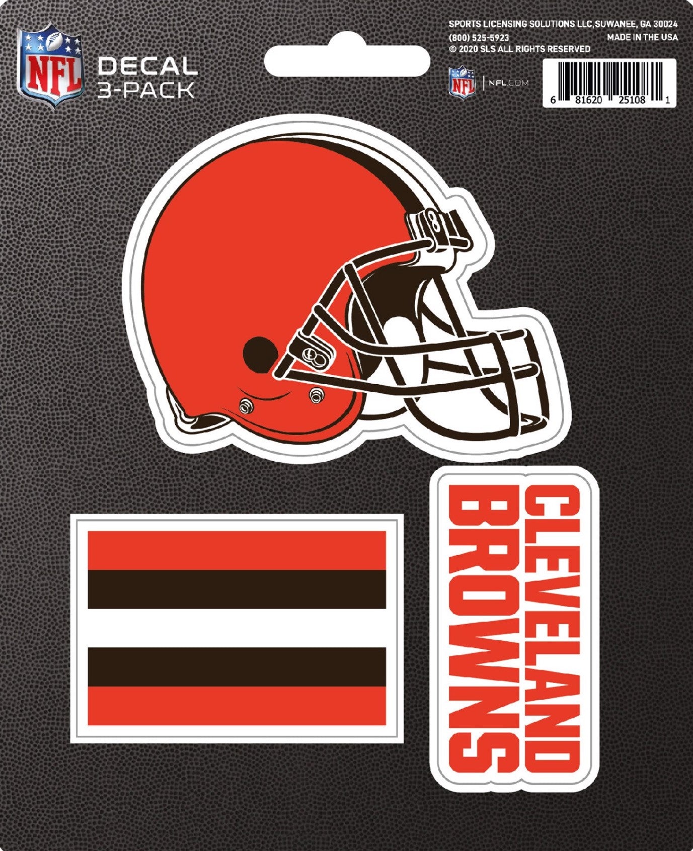 NFL Official Team Sticker Mats - Set of 3 Stickers