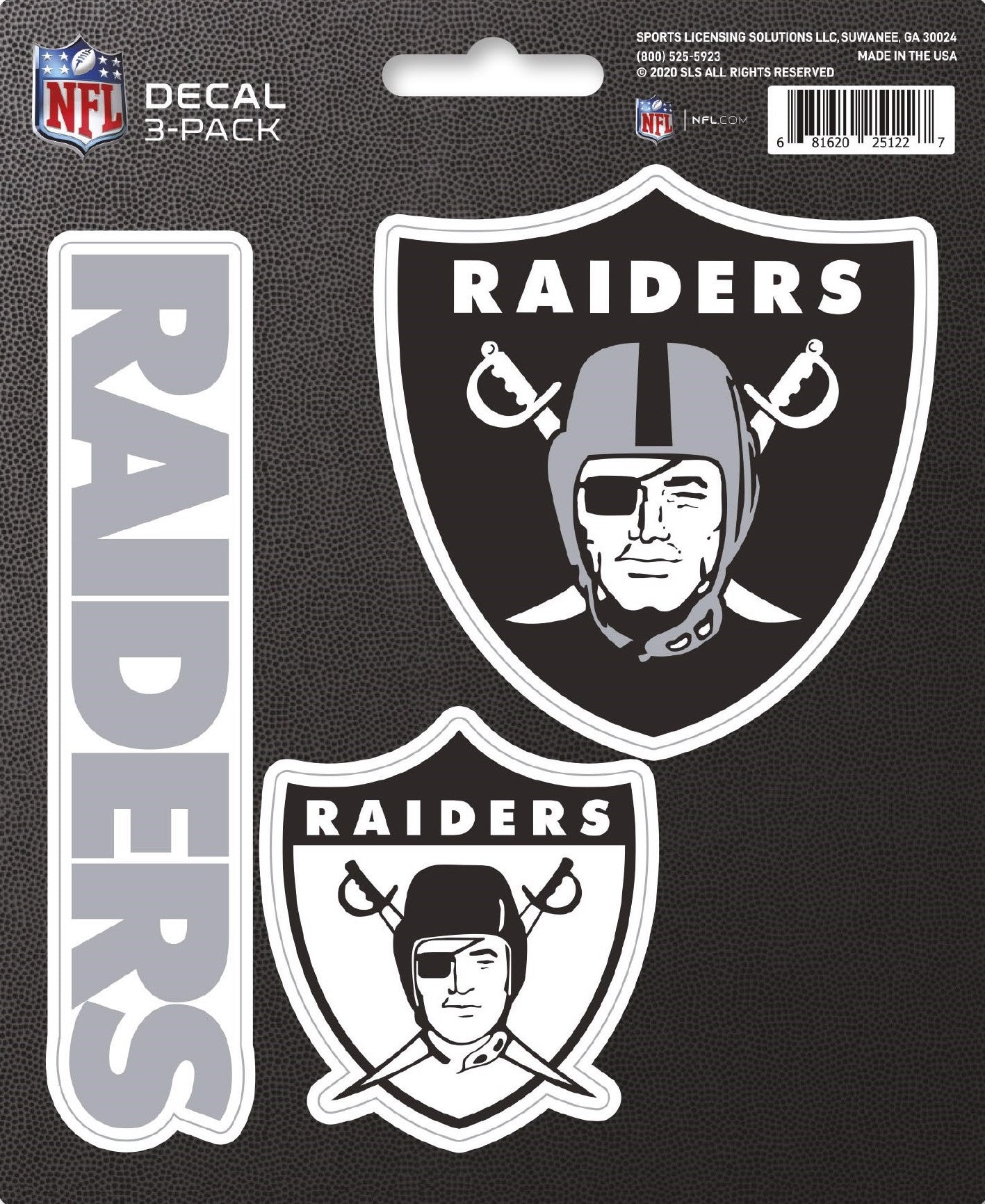 NFL Official Team Sticker Mats - Set of 3 Stickers