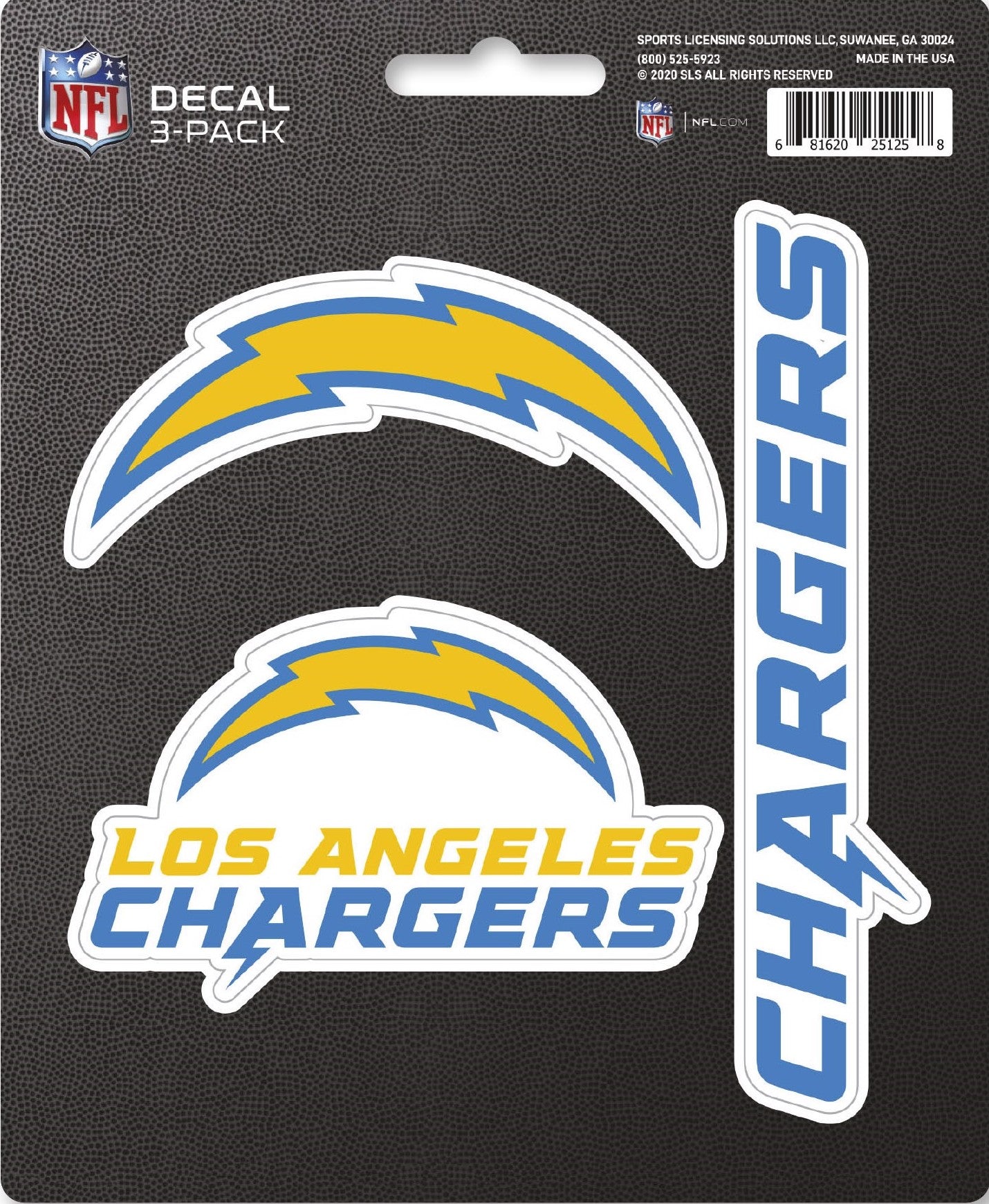 NFL Official Team Sticker Mats - Set of 3 Stickers