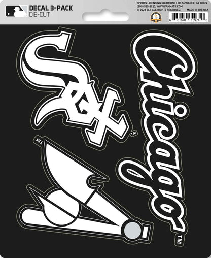 MLB Official Team Sticker Mats - Set of 3 Stickers