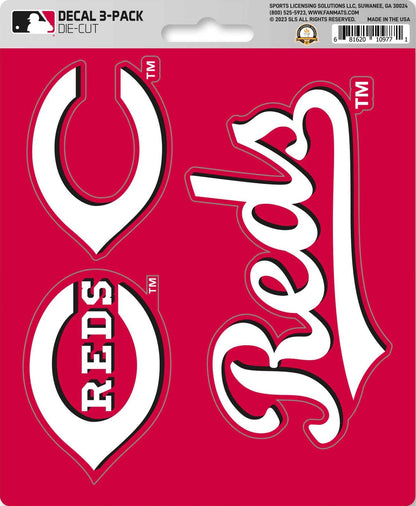 MLB Official Team Sticker Mats - Set of 3 Stickers