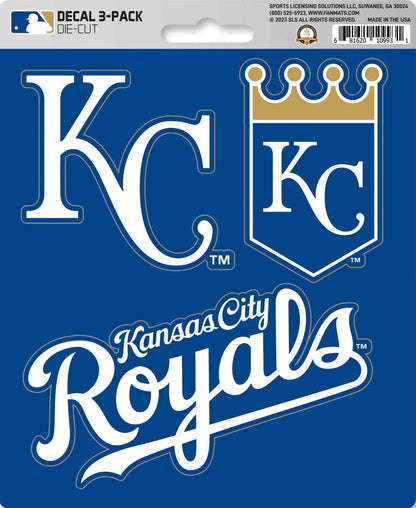 MLB Official Team Sticker Mats - Set of 3 Stickers