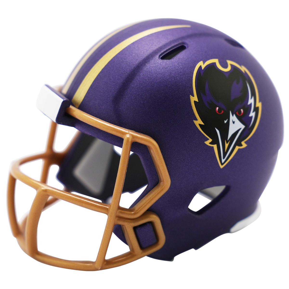 Baltimore Ravens (Alt Color) - Riddell Speed Mini NFL Helmet