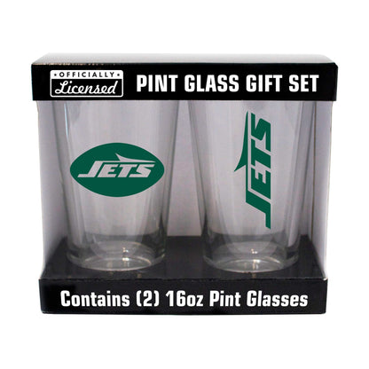 NFL 16oz Gameday Pint Glass 2 Pack