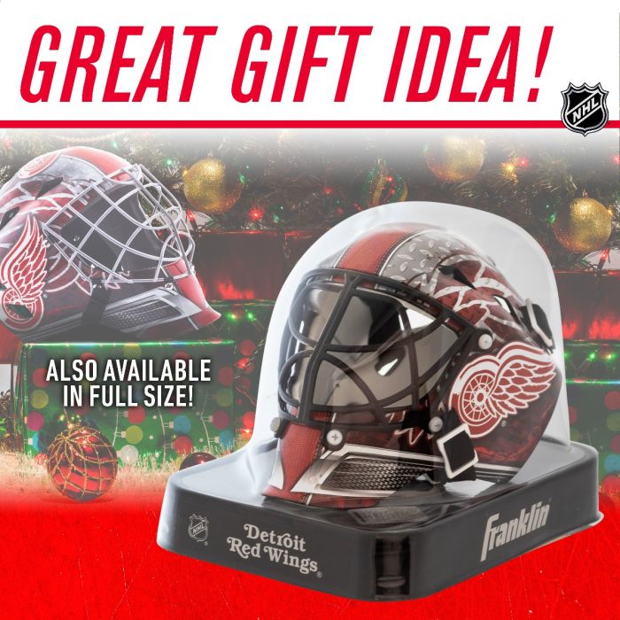 Detroit Red Wings - Franklin Mini Goalie Helmet