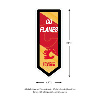 NHL LED Team Pennant Logo Light Sign