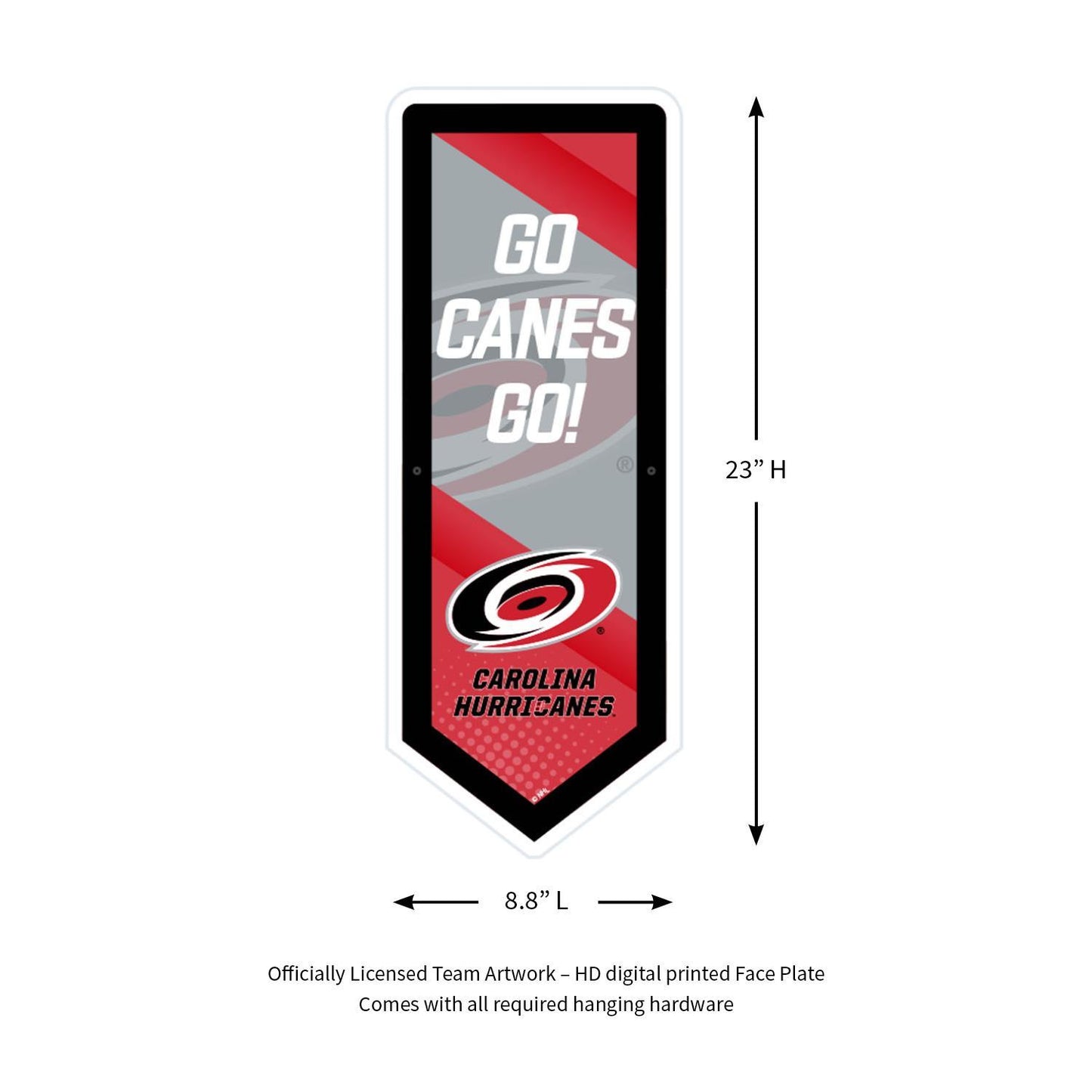NHL LED Team Pennant Logo Light Sign