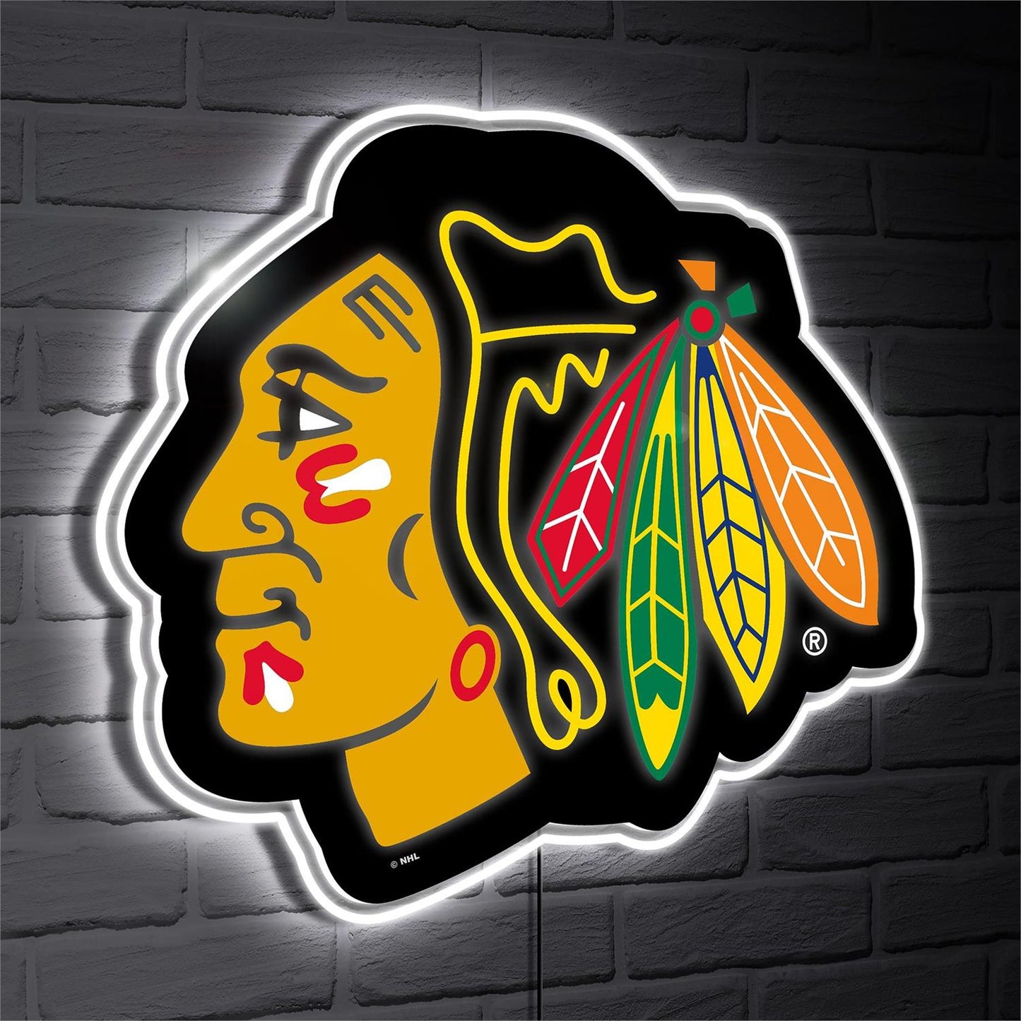 NHL LED Team Logo Light Sign