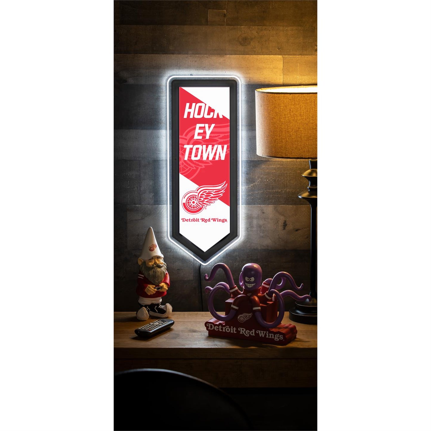 NHL LED Team Pennant Logo Light Sign
