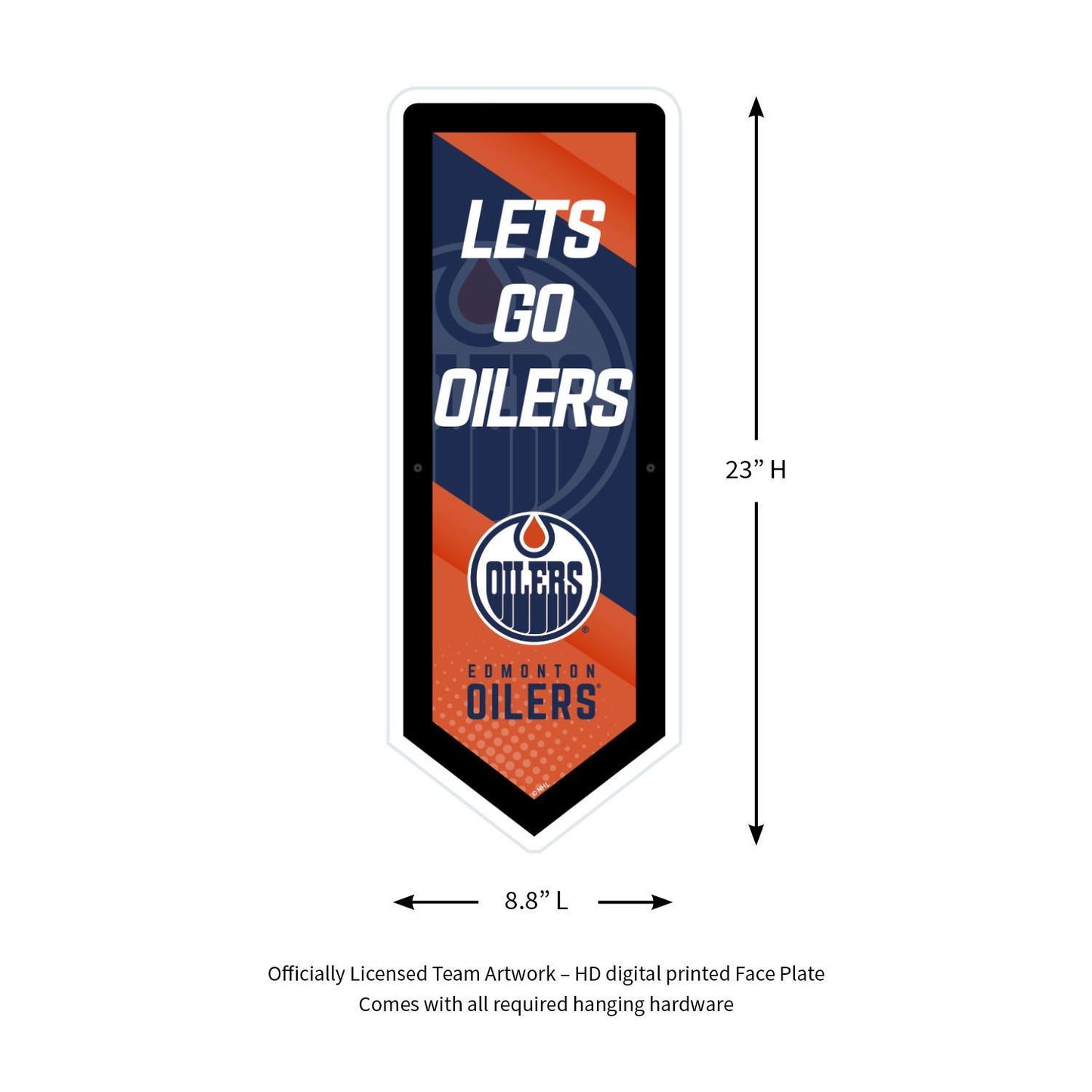 NHL LED Team Pennant Logo Light Sign