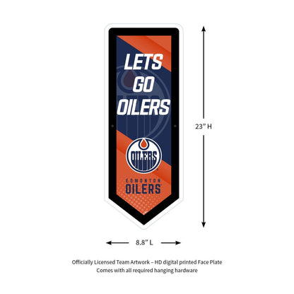 NHL LED Team Pennant Logo Light Sign