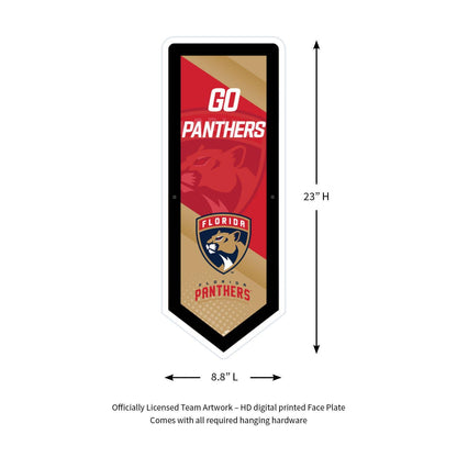 NHL LED Team Pennant Logo Light Sign