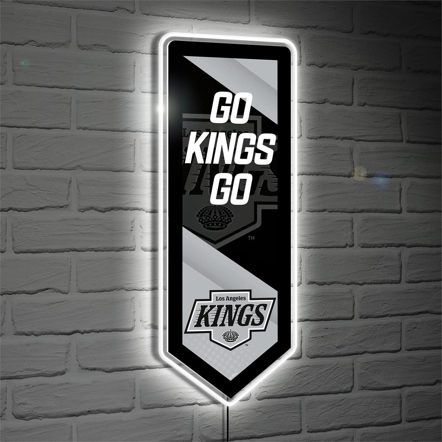 NHL LED Team Pennant Logo Light Sign