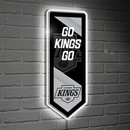 NHL LED Team Pennant Logo Light Sign