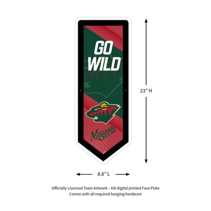 NHL LED Team Pennant Logo Light Sign