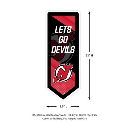 NHL LED Team Pennant Logo Light Sign