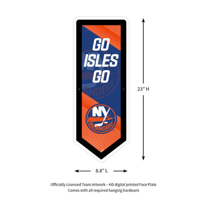 NHL LED Team Pennant Logo Light Sign