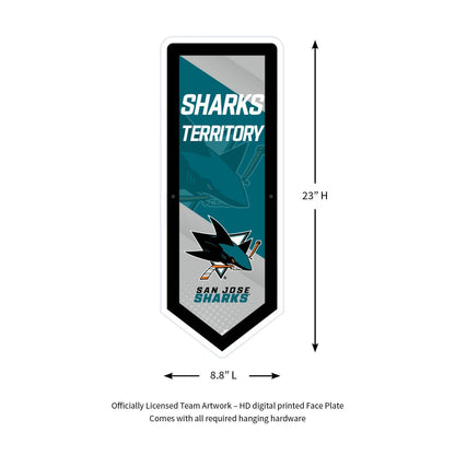 NHL LED Team Pennant Logo Light Sign