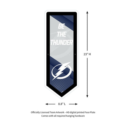 NHL LED Team Pennant Logo Light Sign