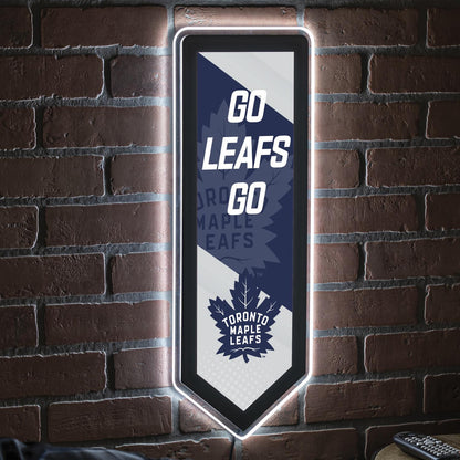 NHL LED Team Pennant Logo Light Sign