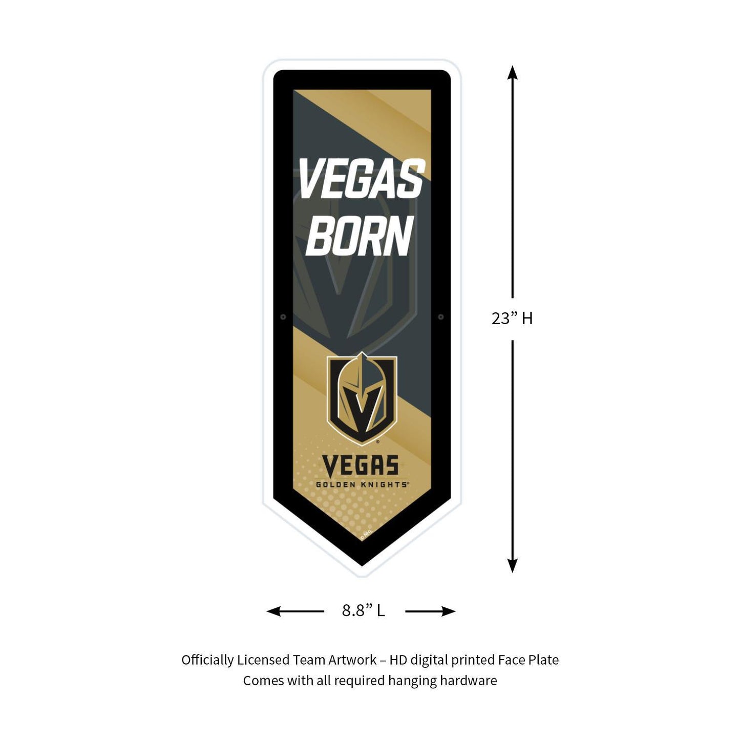 NHL LED Team Pennant Logo Light Sign