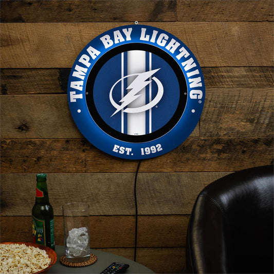 NHL Team 15" Metal Lite LED Wall Sign