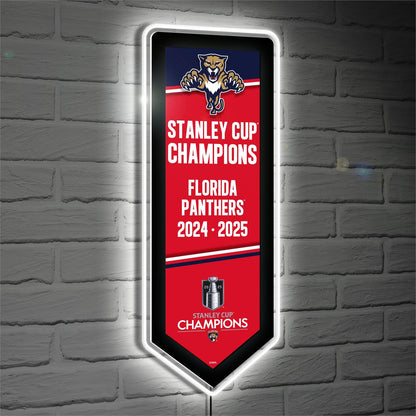 NHL LED Team Pennant Logo Light Sign
