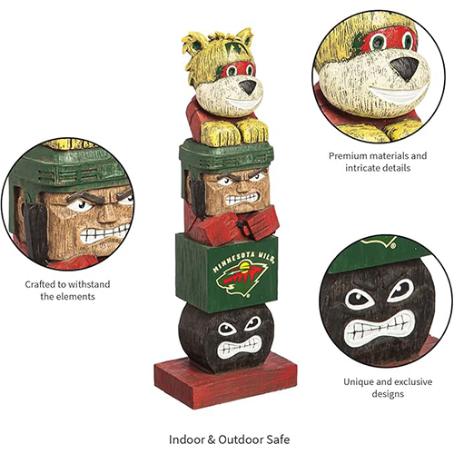 NHL Team Totem Statues