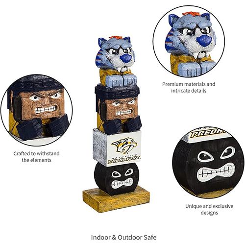 NHL Team Totem Statues