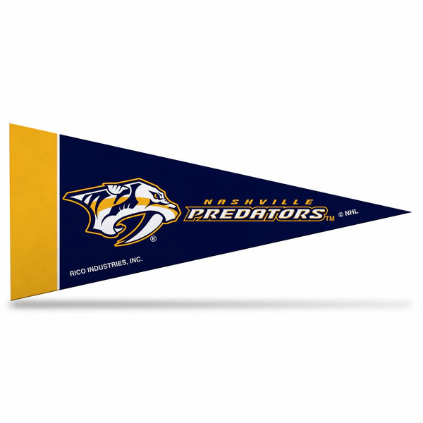 NHL Mini Felt Team Pennants 4"x9"