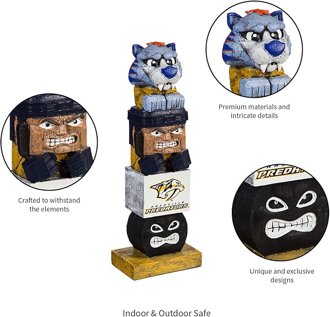 NHL Team Totem Statues