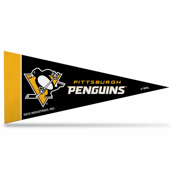 NHL Mini Felt Team Pennants 4"x9"