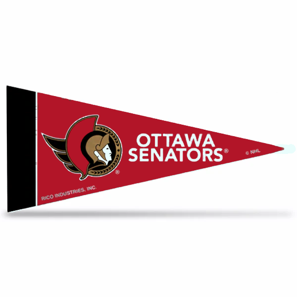 NHL Mini Felt Team Pennants 4"x9"