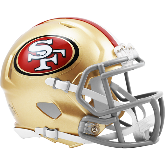 San Francisco 49ers - Riddell Speed Mini NFL Helmet