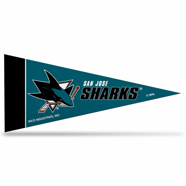 NHL Mini Felt Team Pennants 4"x9"
