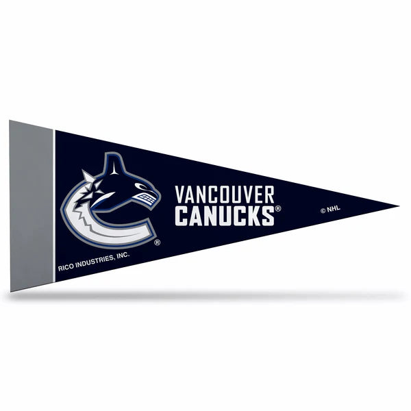 NHL Mini Felt Team Pennants 4"x9"