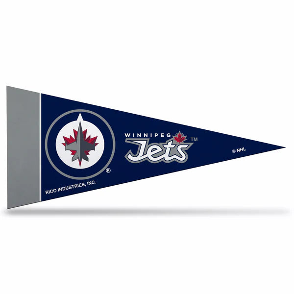 NHL Mini Felt Team Pennants 4"x9"