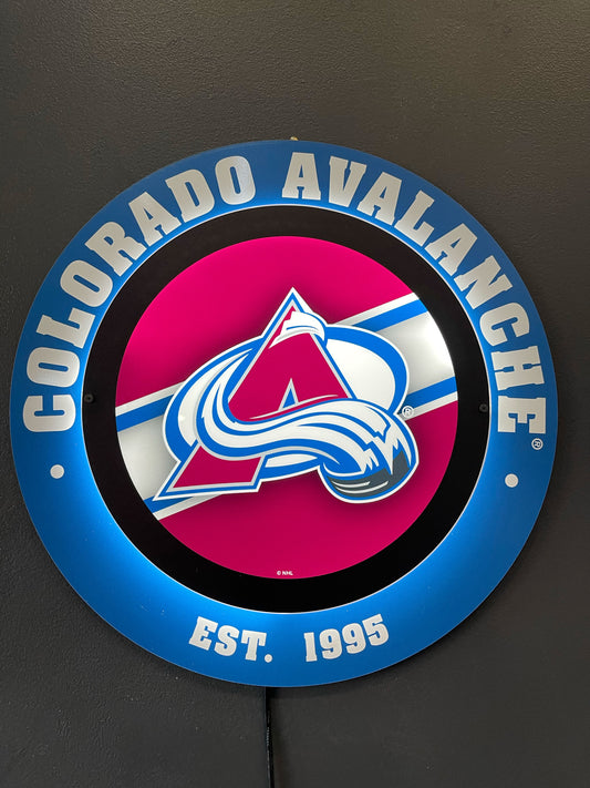 LED Metal Round Logo Sign
