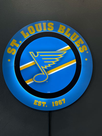 LED Metal Round Logo Sign